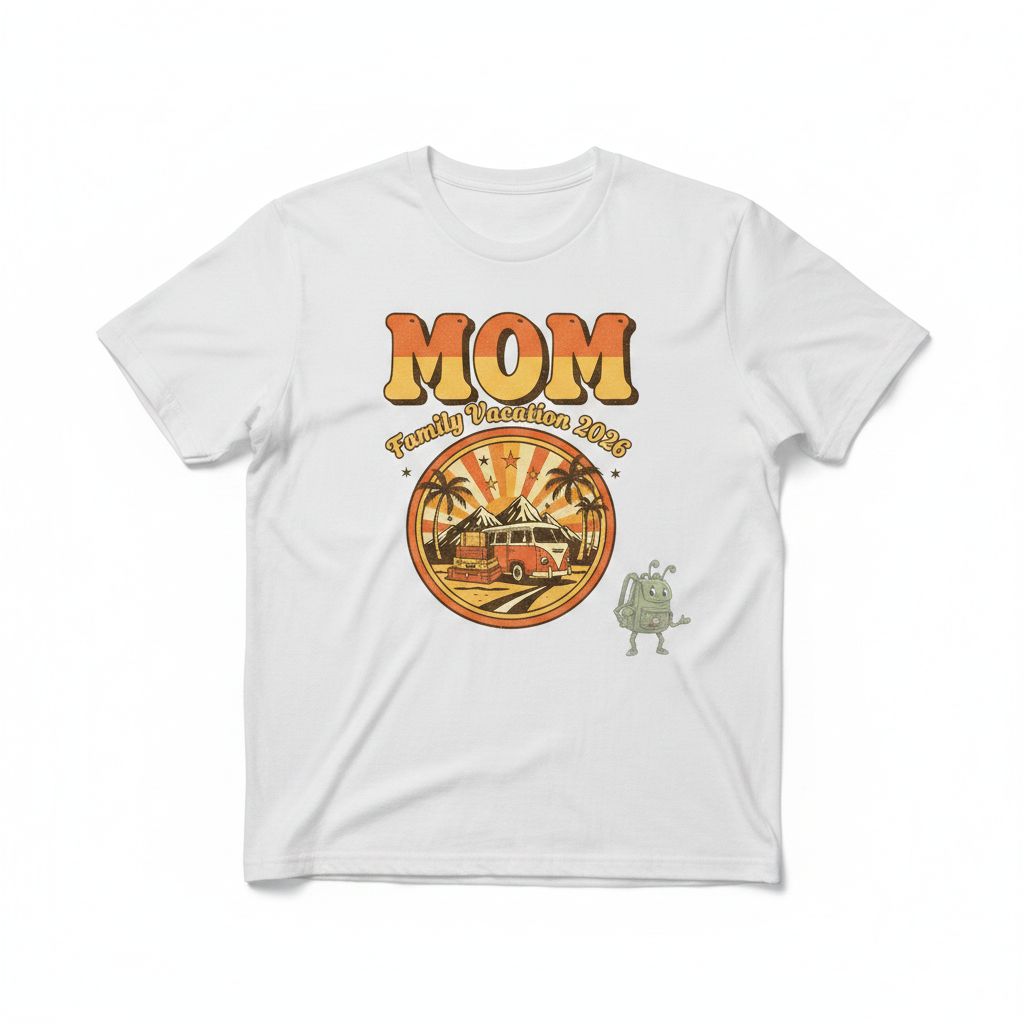 Customized Family Vacation Shirts (Vintage)