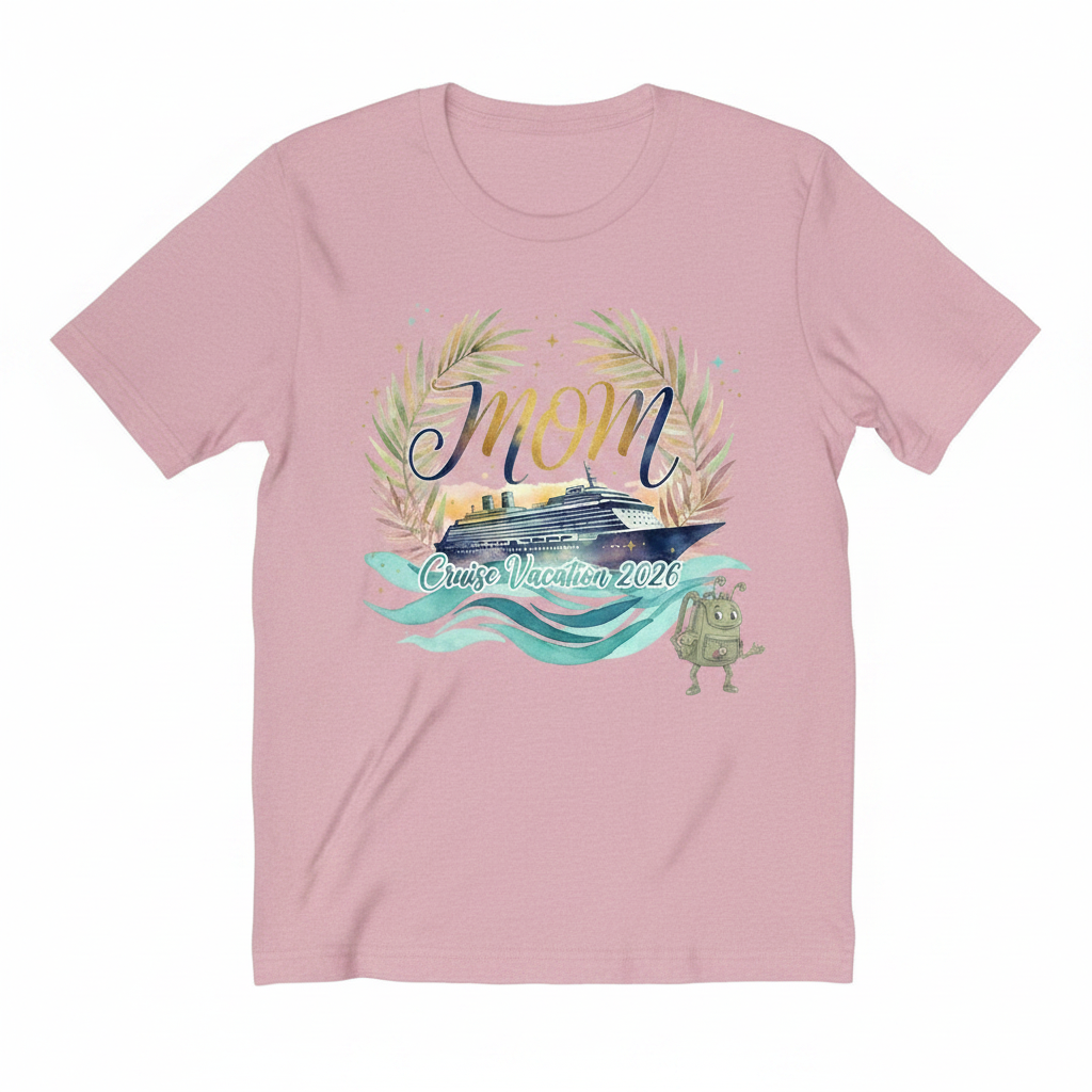 Customized Cruise Vacation Shirts (Tropical Island)