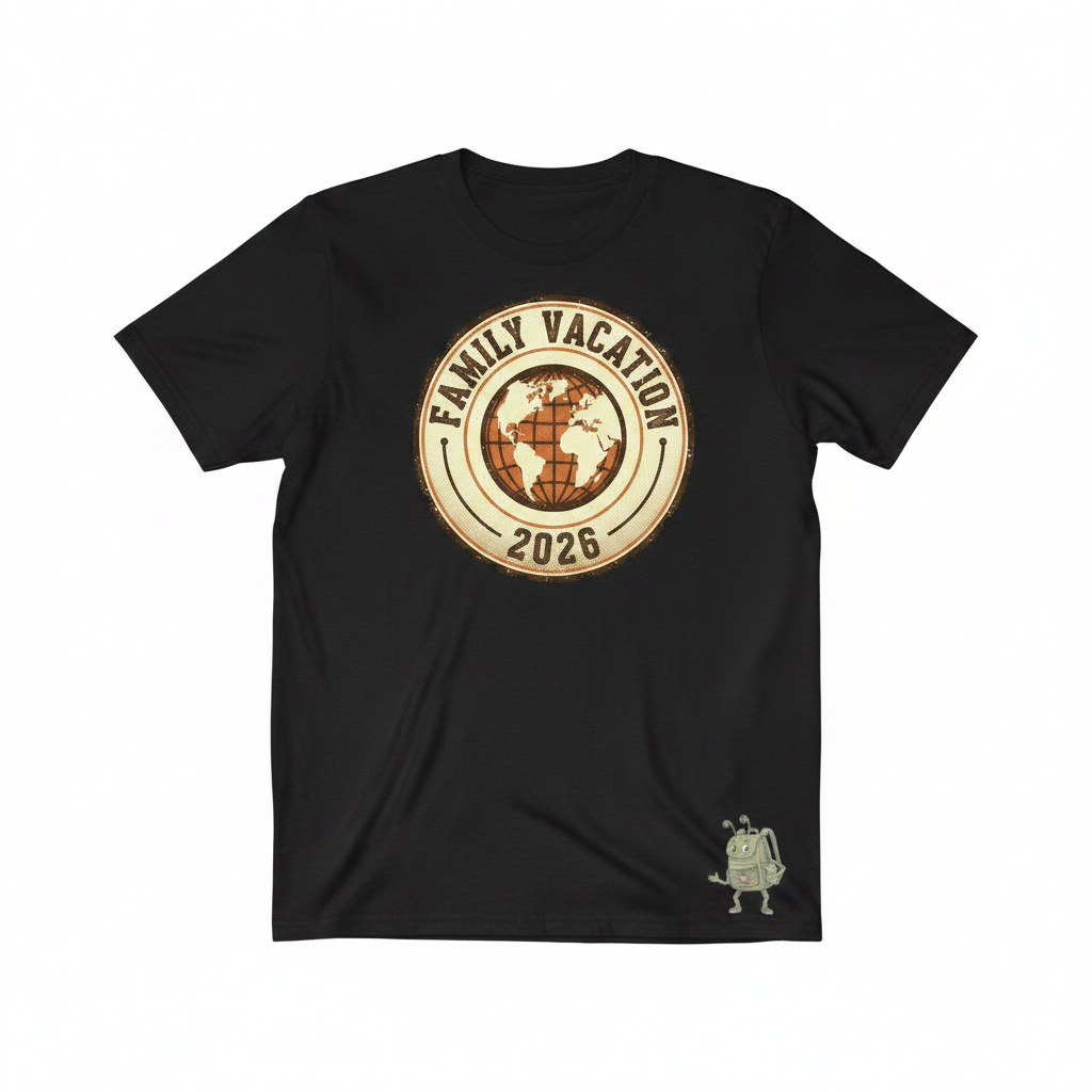 Customized Family Vacation Shirts (Simple)