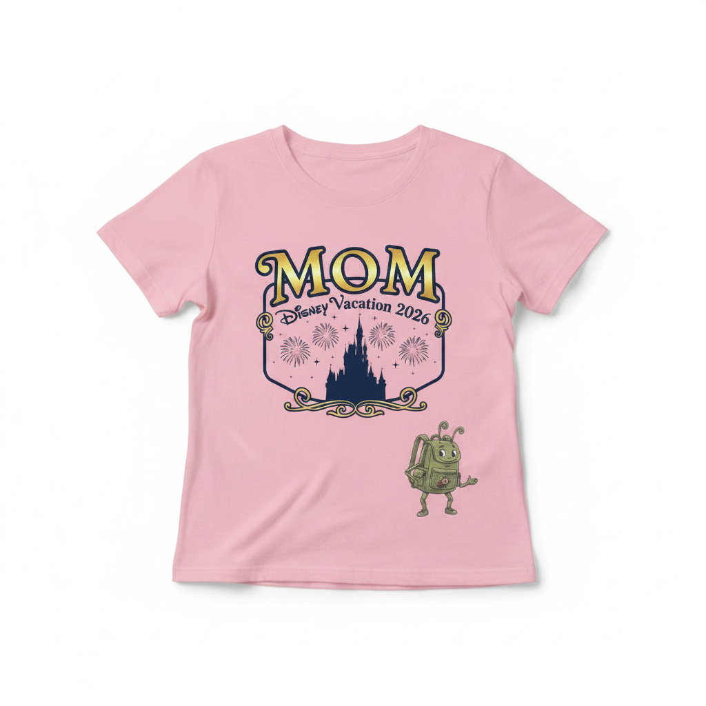 Customized Disney Vacation Shirts (Simple Fireworks)