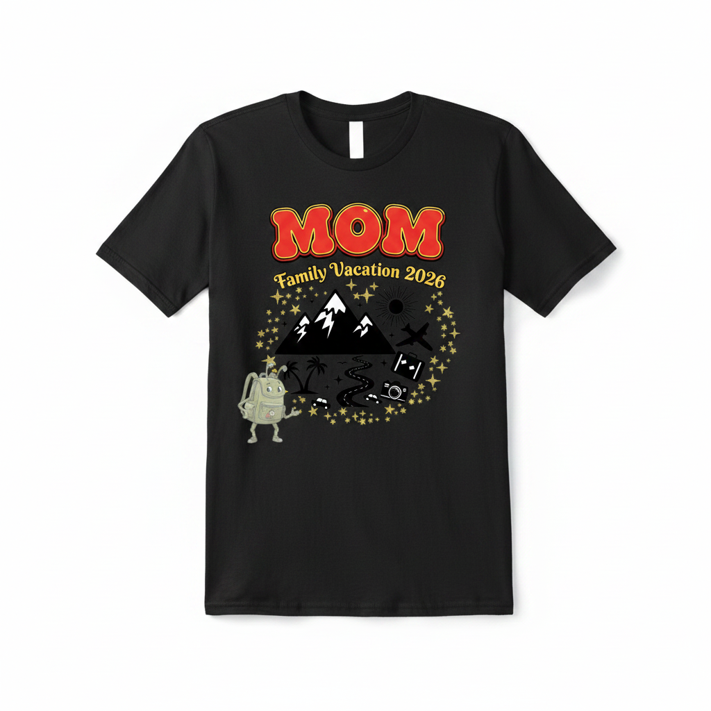 Customized Family Vacation Shirts (Mountains)