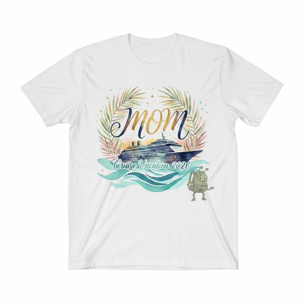 Customized Cruise Vacation Shirts (Tropical Island)