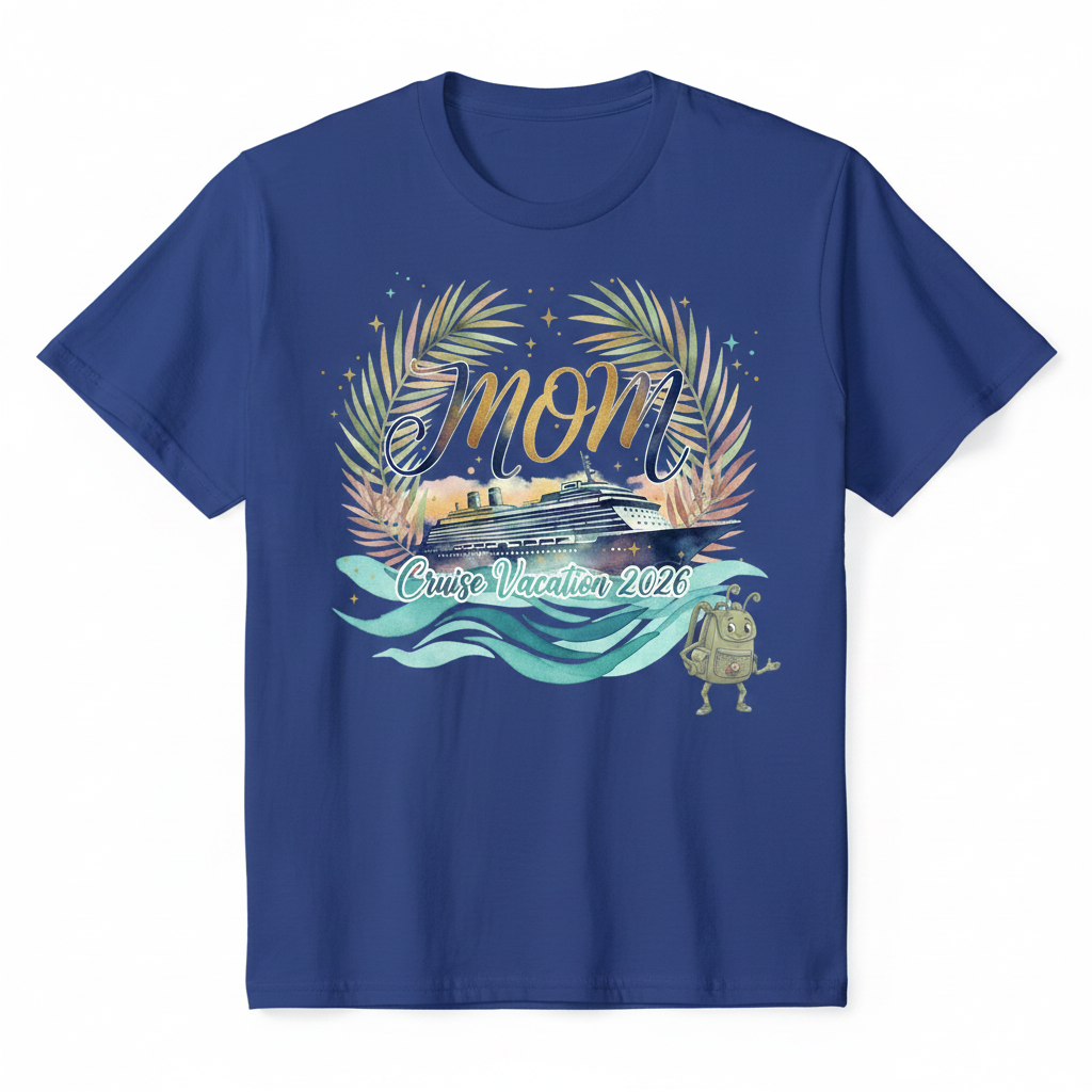 Customized Cruise Vacation Shirts (Tropical Island)