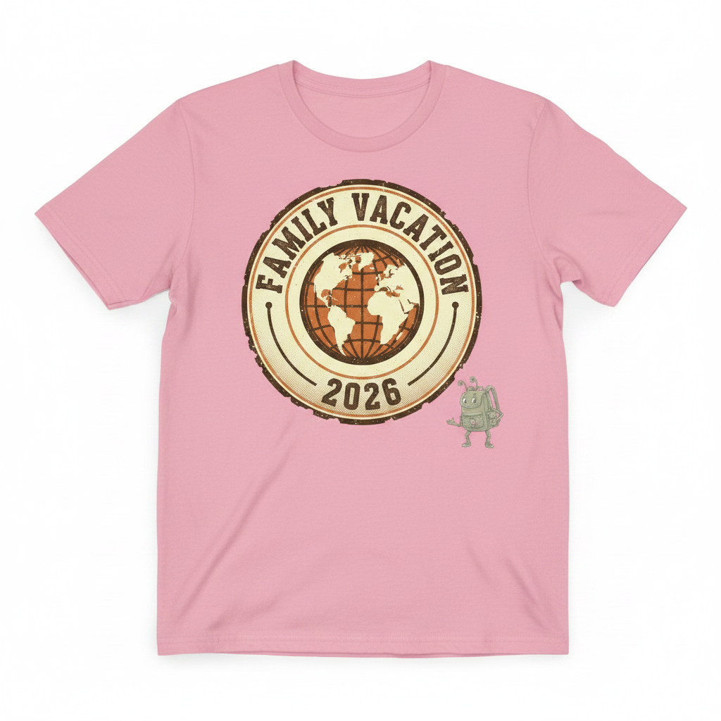 Customized Family Vacation Shirts (Simple)