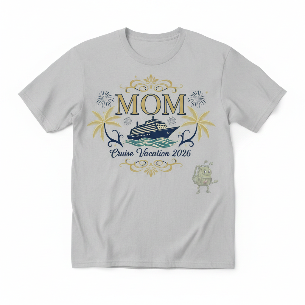 Customized Cruise Vacation Shirts (Tropical)