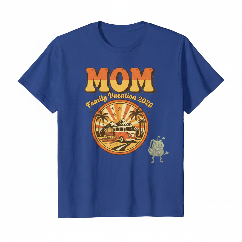Customized Family Vacation Shirts (Vintage)