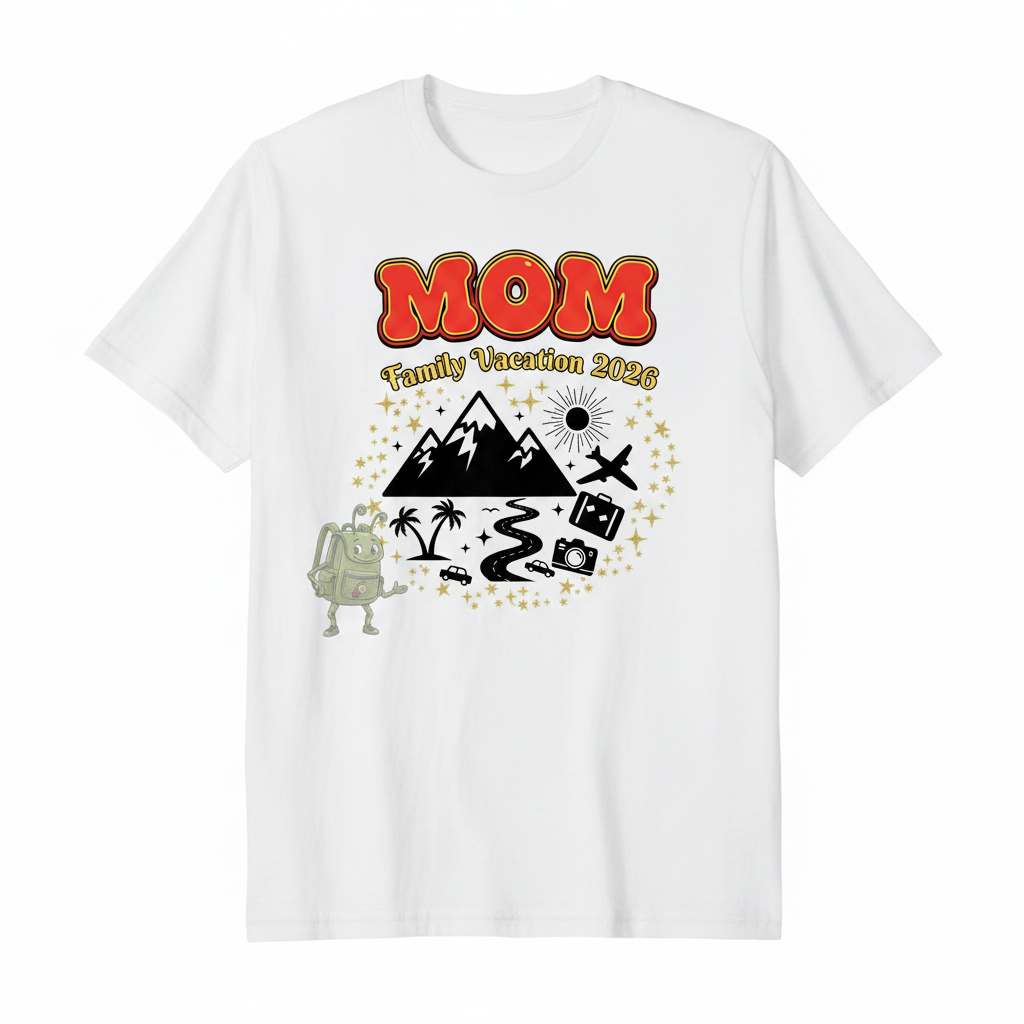 Customized Family Vacation Shirts (Mountains)