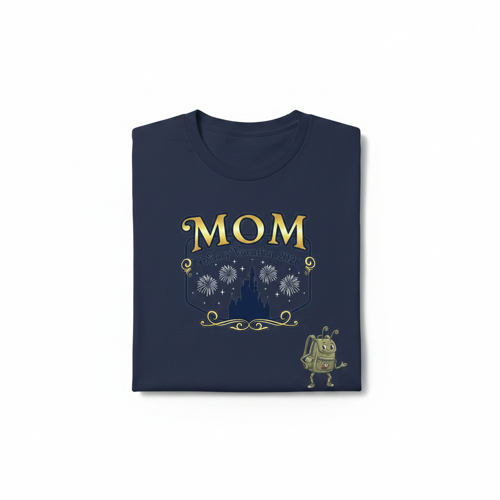 Customized Disney Vacation Shirts (Simple Fireworks)