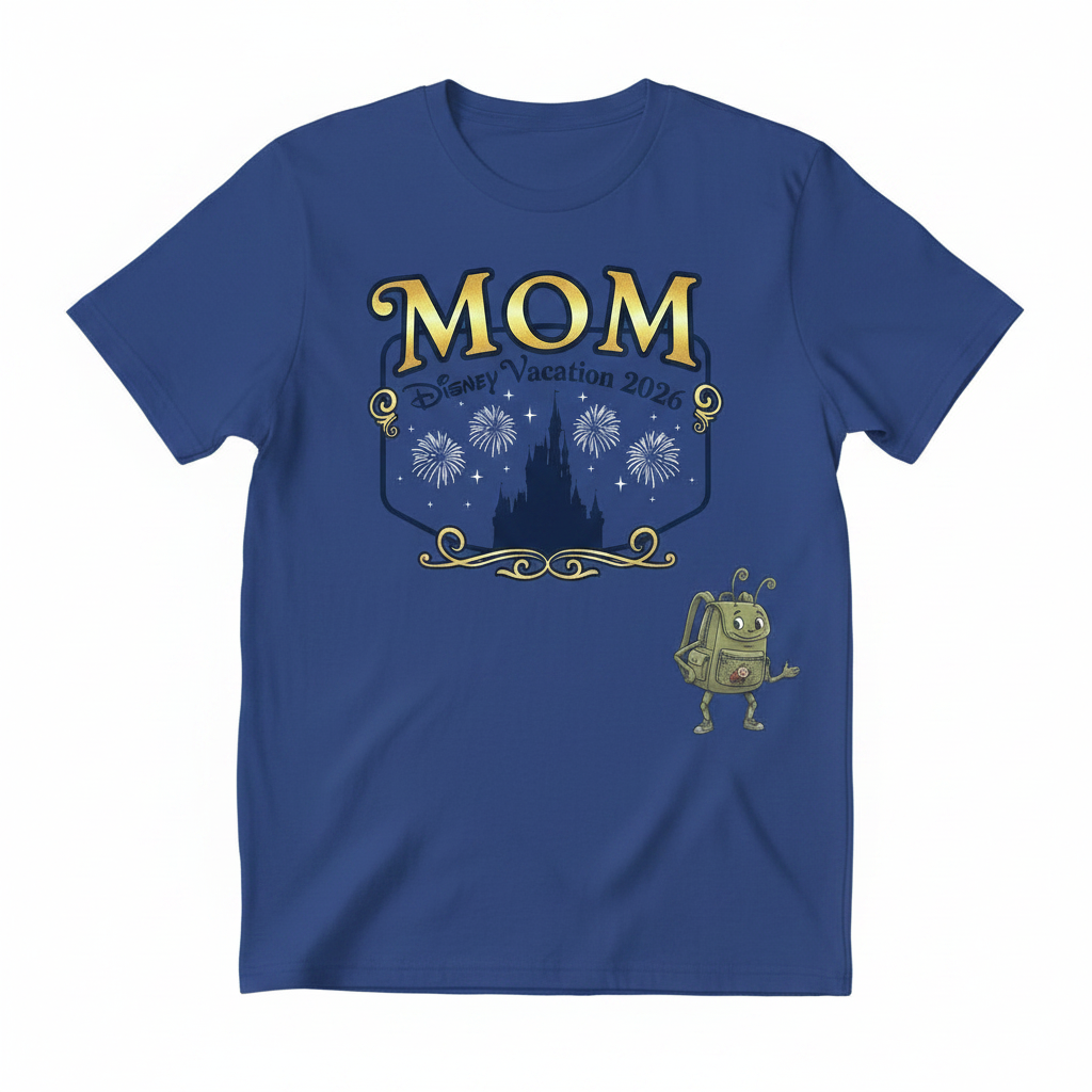 Customized Disney Vacation Shirts (Simple Fireworks)