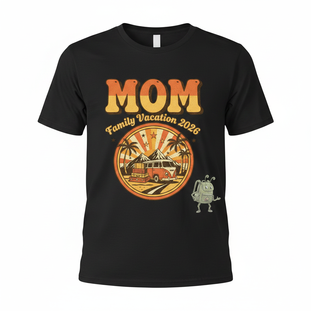 Customized Family Vacation Shirts (Vintage)