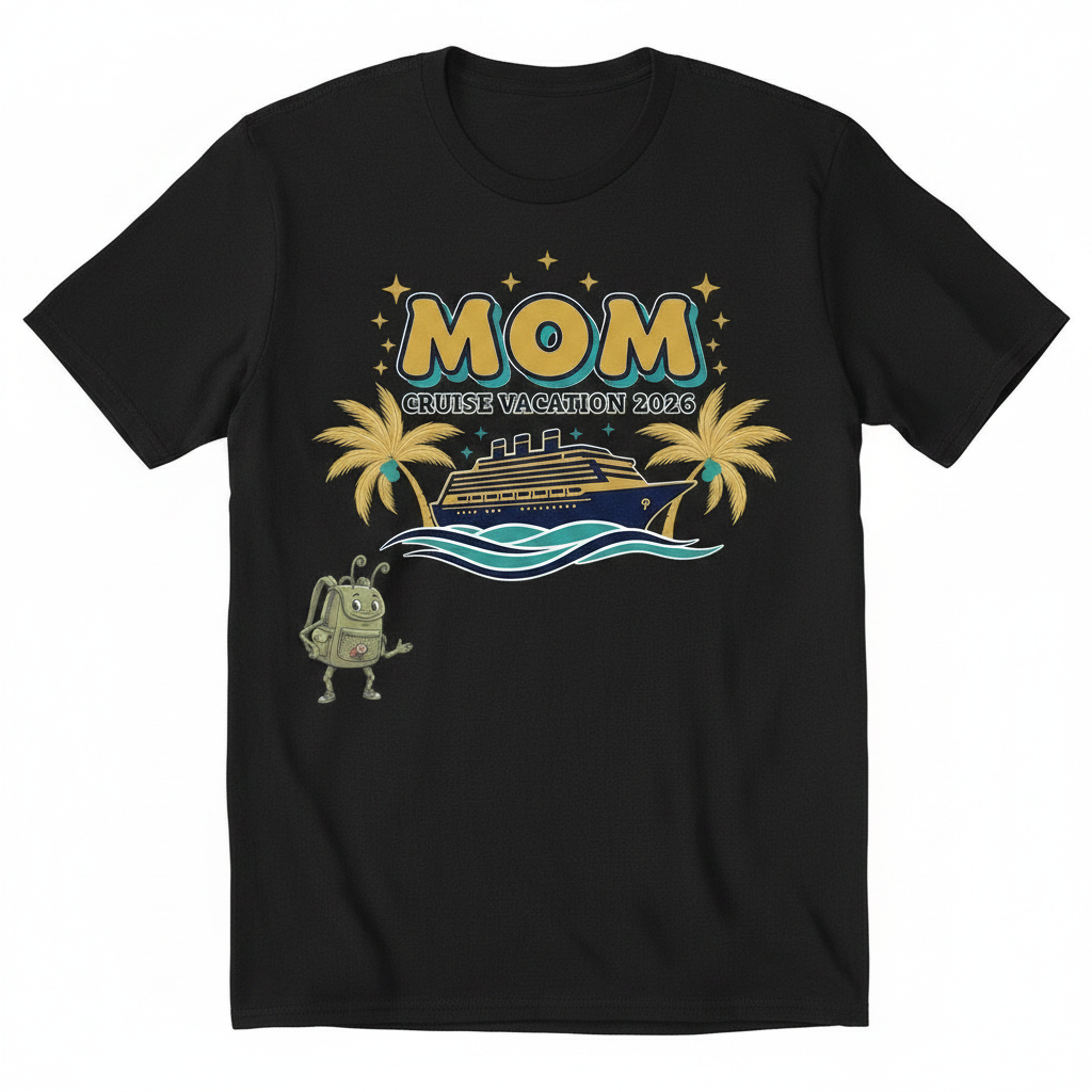 Customized Cruise Vacation Shirts (Palms)