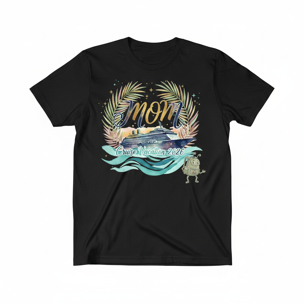 Customized Cruise Vacation Shirts (Tropical Island)