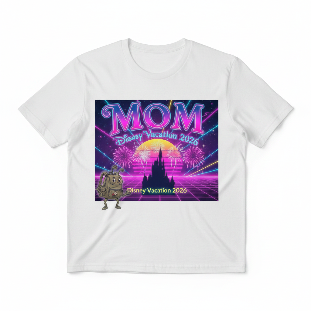 Custom Disney Vacation Shirts (Neon)