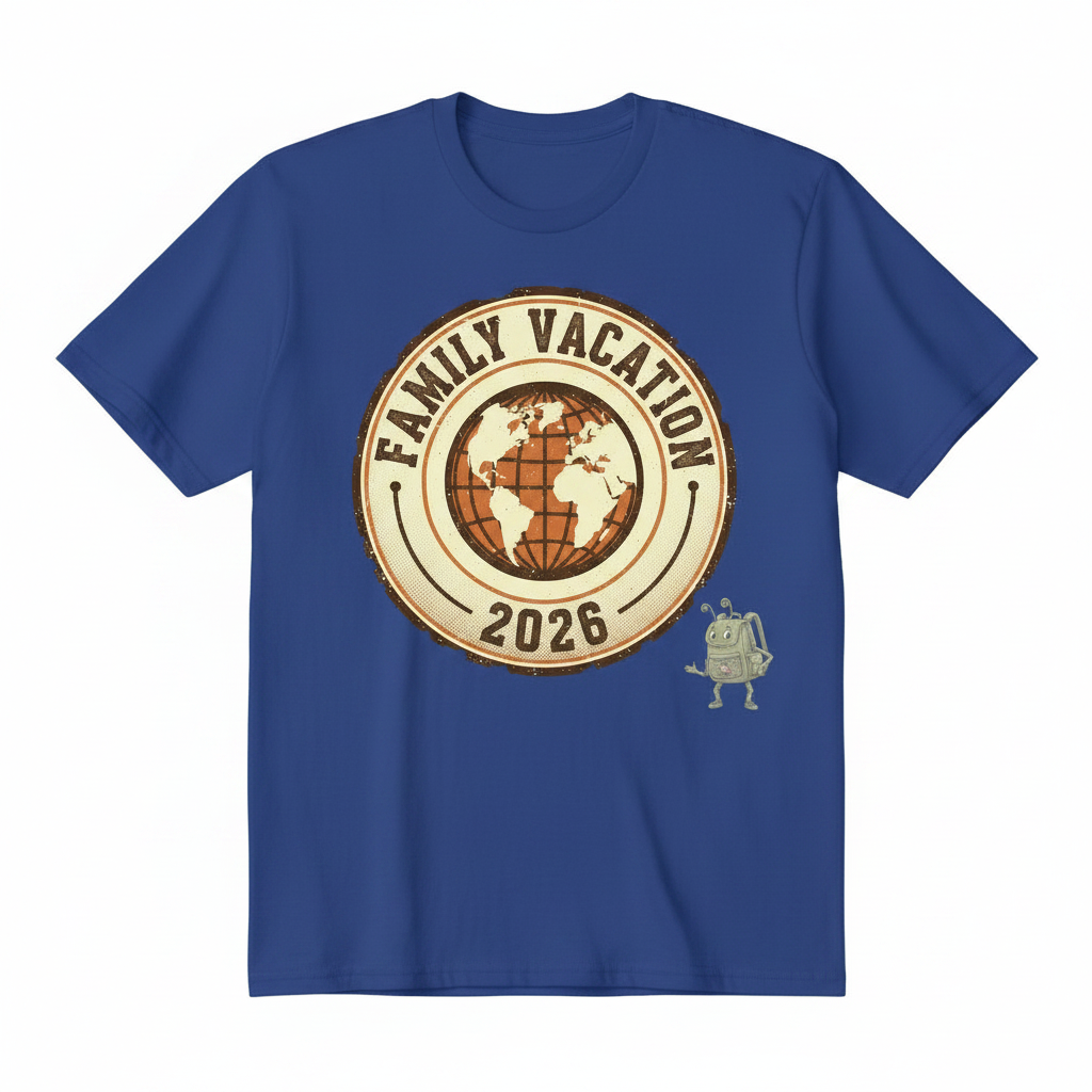 Customized Family Vacation Shirts (Simple)