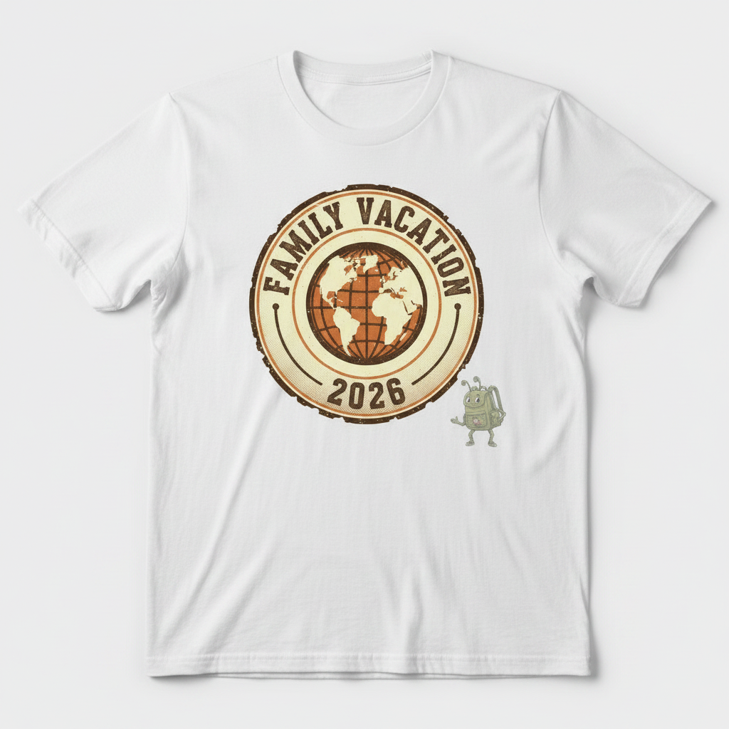 Customized Family Vacation Shirts (Simple)