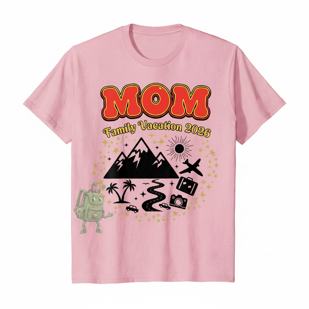 Customized Family Vacation Shirts (Mountains)