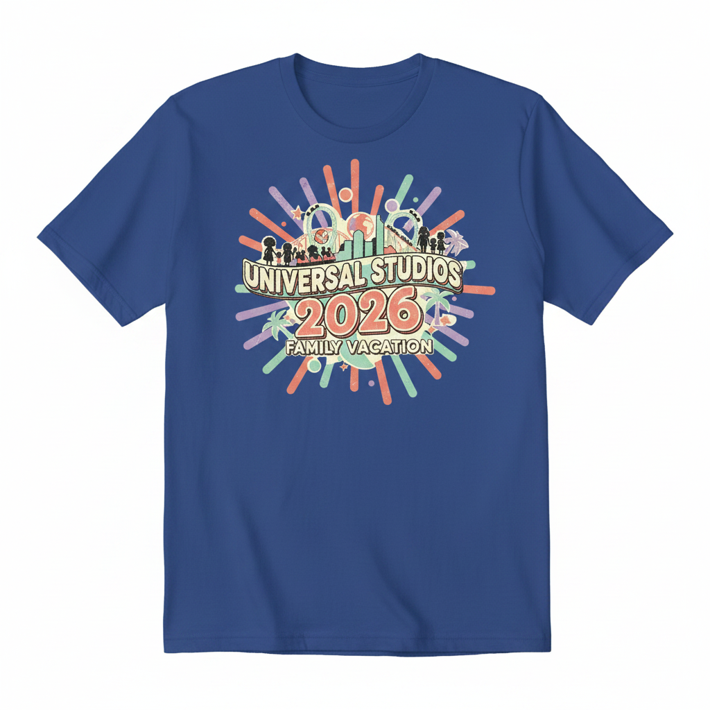 Customized Universal Studios Vacation Shirts (Starburst)