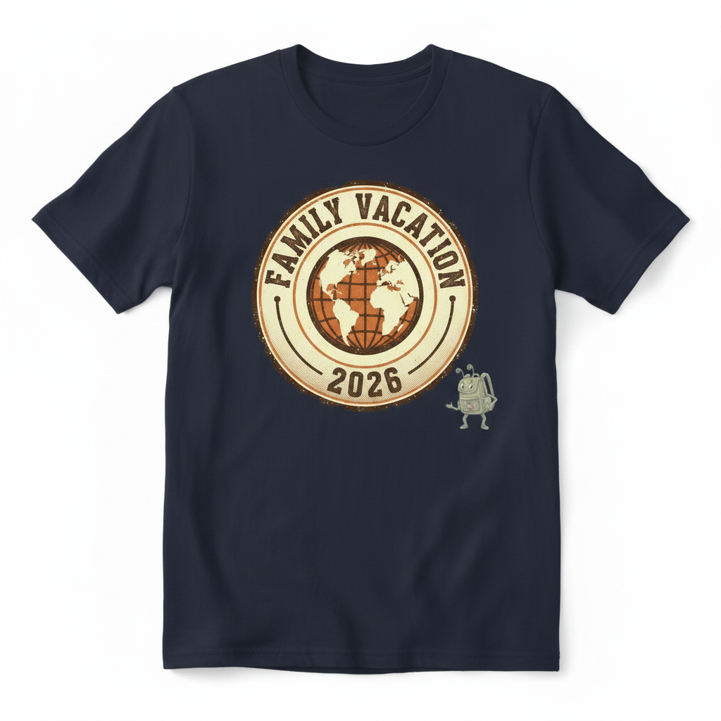Customized Family Vacation Shirts (Simple)