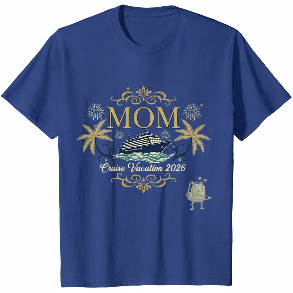 Customized Cruise Vacation Shirts (Tropical)