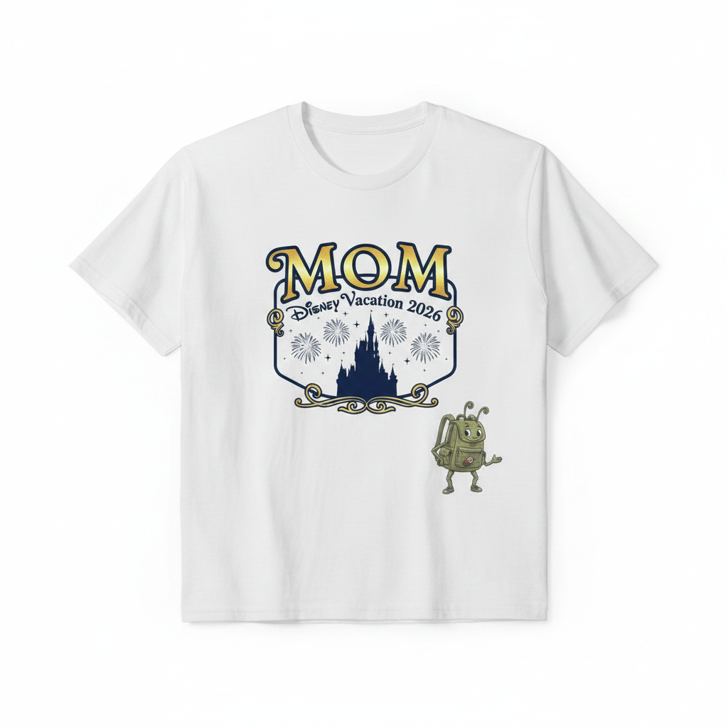 Customized Disney Vacation Shirts (Simple Fireworks)