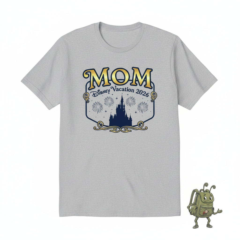 Customized Disney Vacation Shirts (Simple Fireworks)