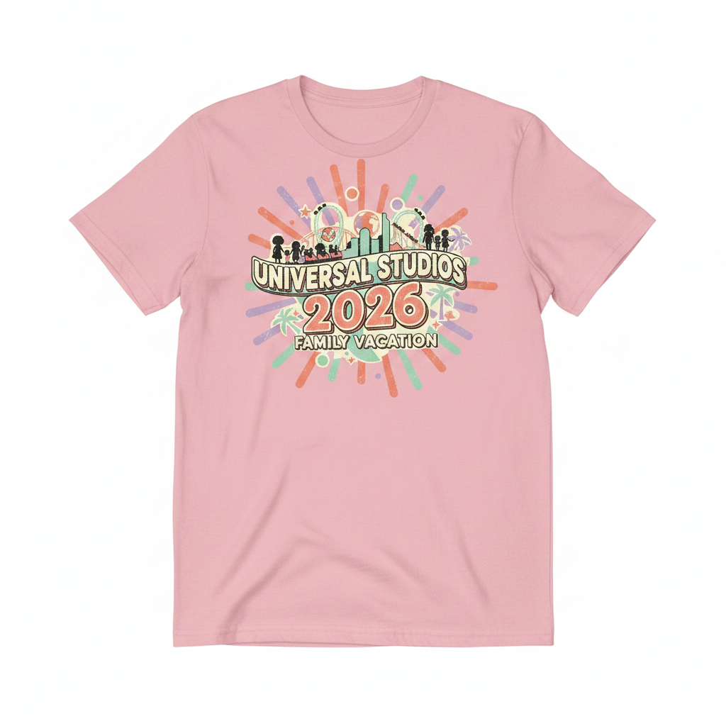 Customized Universal Studios Vacation Shirts (Starburst)