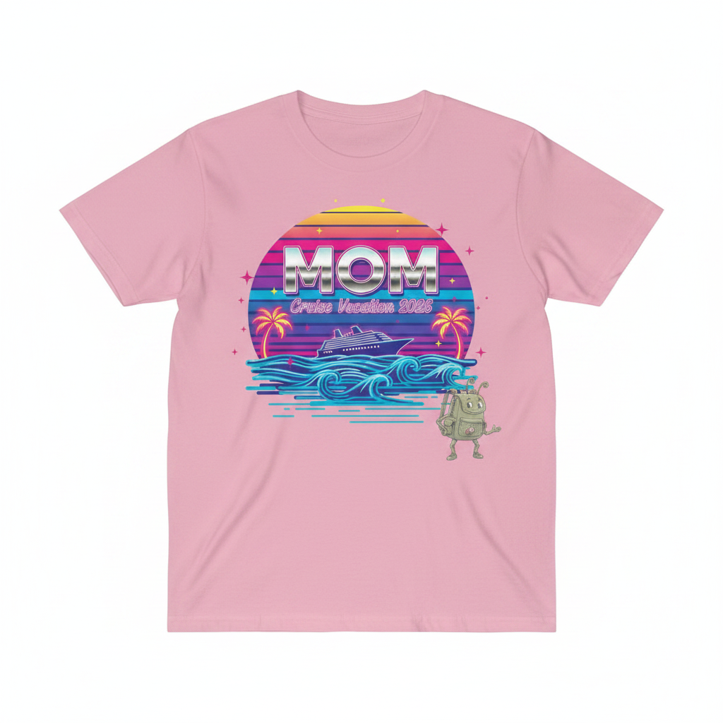 Customized Cruise Vacation Shirts (80s Retro)