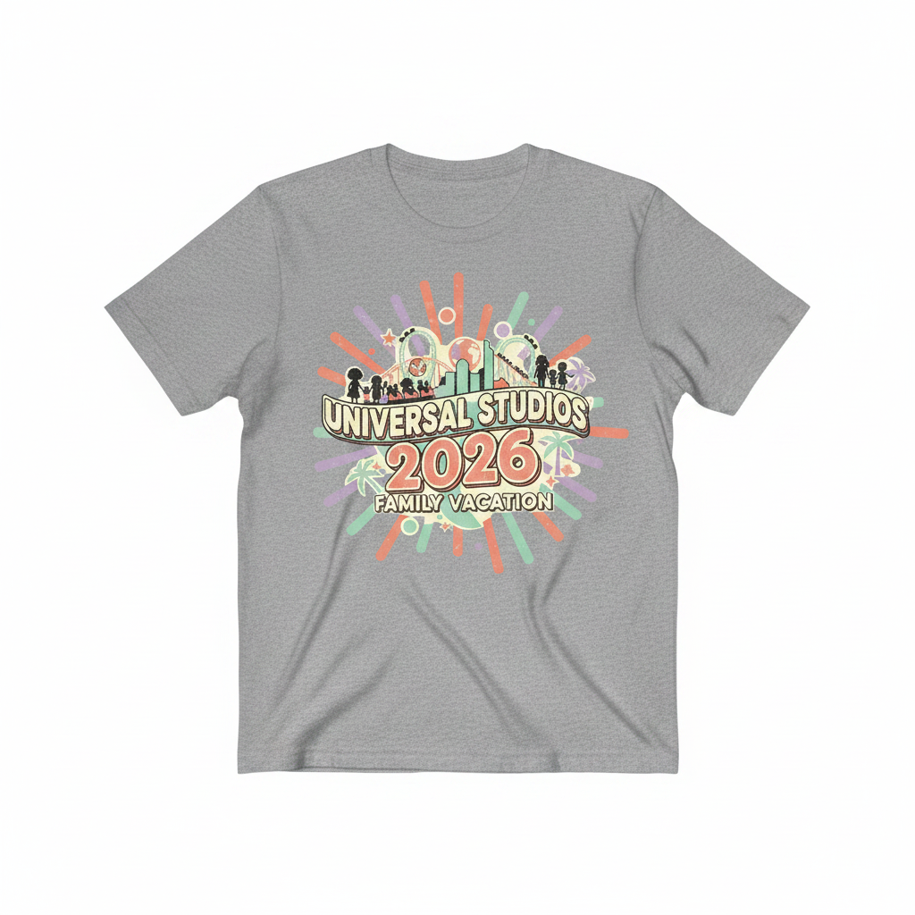 Customized Universal Studios Vacation Shirts (Starburst)
