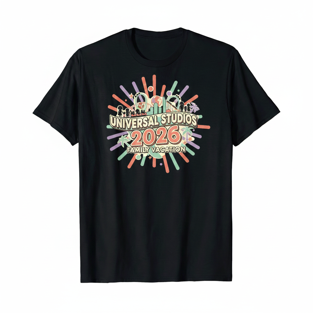 Customized Universal Studios Vacation Shirts (Starburst)