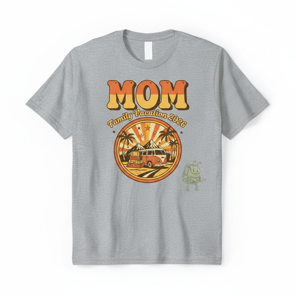 Customized Family Vacation Shirts (Vintage)