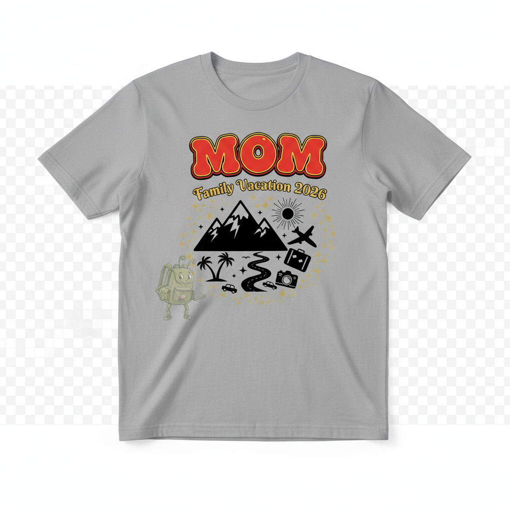 Customized Family Vacation Shirts (Mountains)