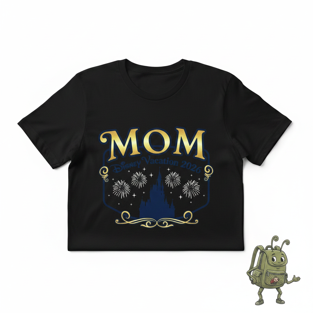 Customized Disney Vacation Shirts (Simple Fireworks)