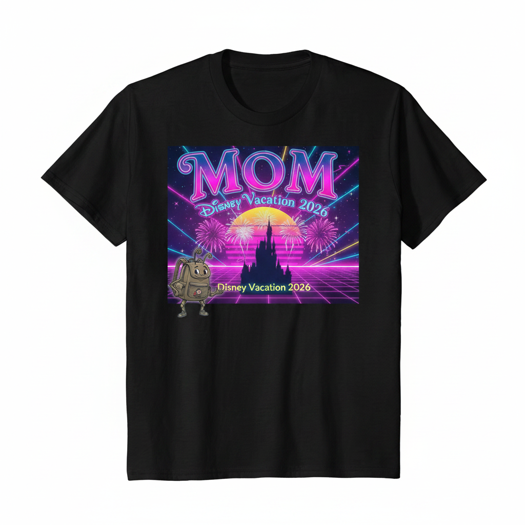 Custom Disney Vacation Shirts (Neon)