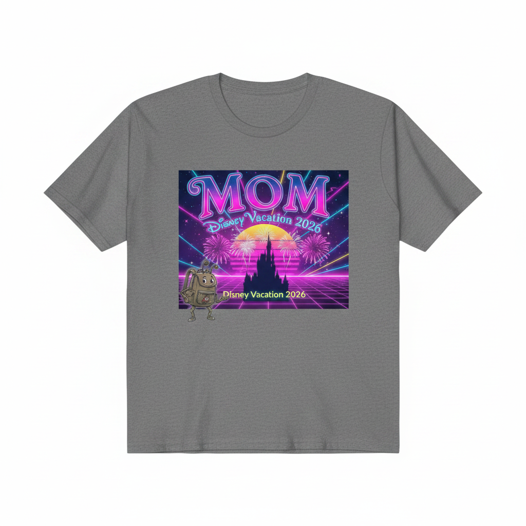Custom Disney Vacation Shirts (Neon)