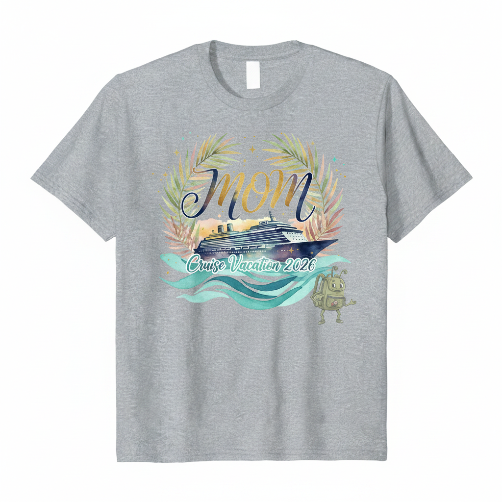 Customized Cruise Vacation Shirts (Tropical Island)