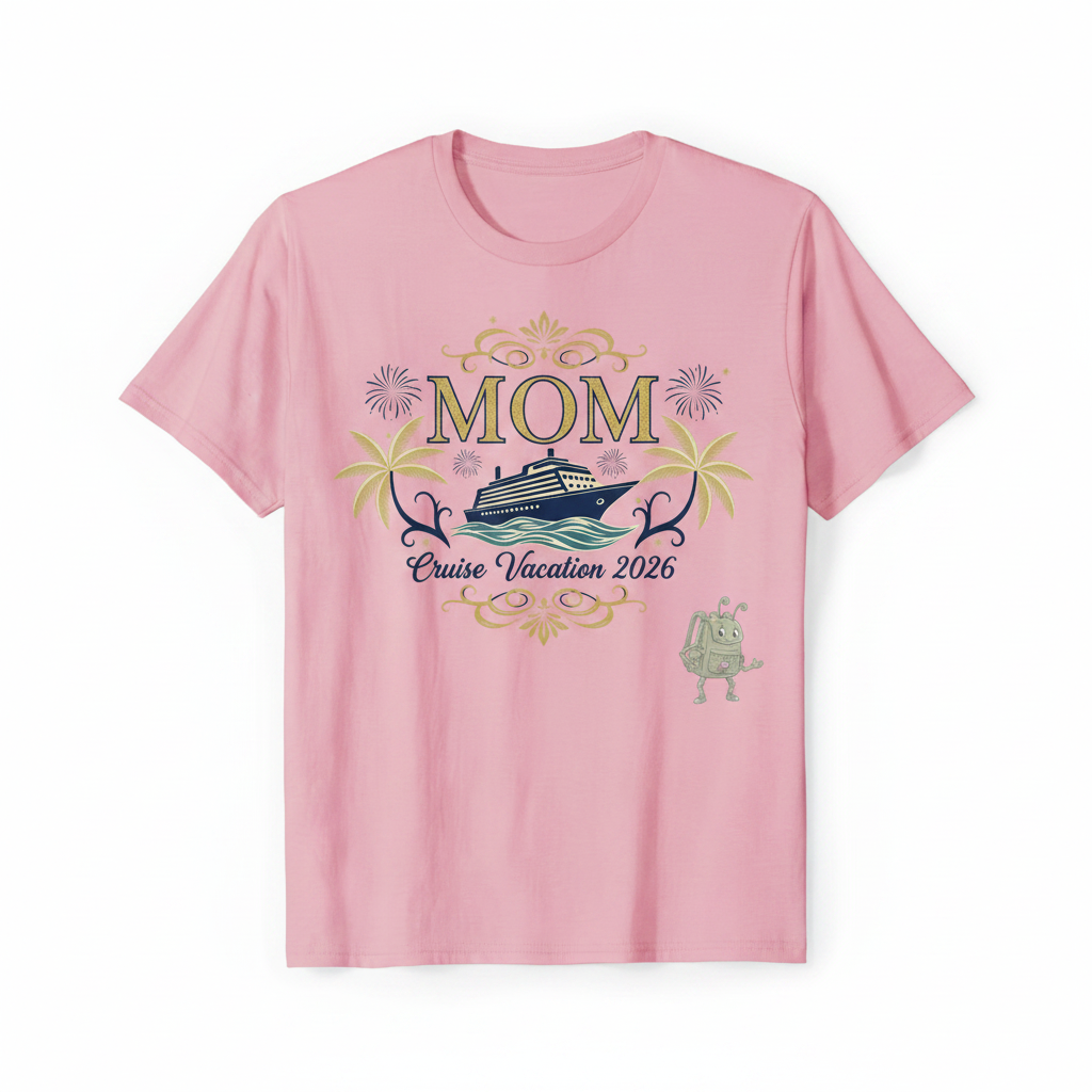 Customized Cruise Vacation Shirts (Tropical)