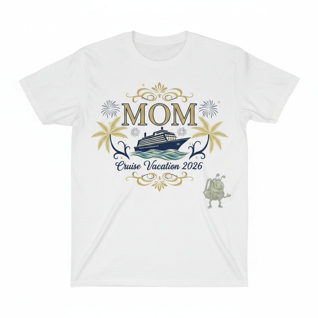 Customized Cruise Vacation Shirts (Tropical)