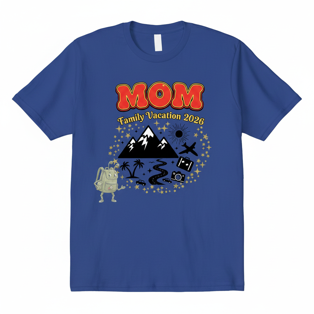 Customized Family Vacation Shirts (Mountains)